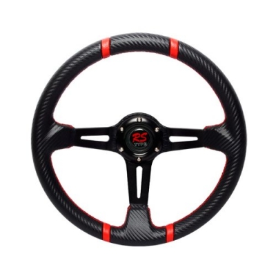Steering wheel. Lenkrad Neubezogen für OPEL VECTRA B Facelift Volante 