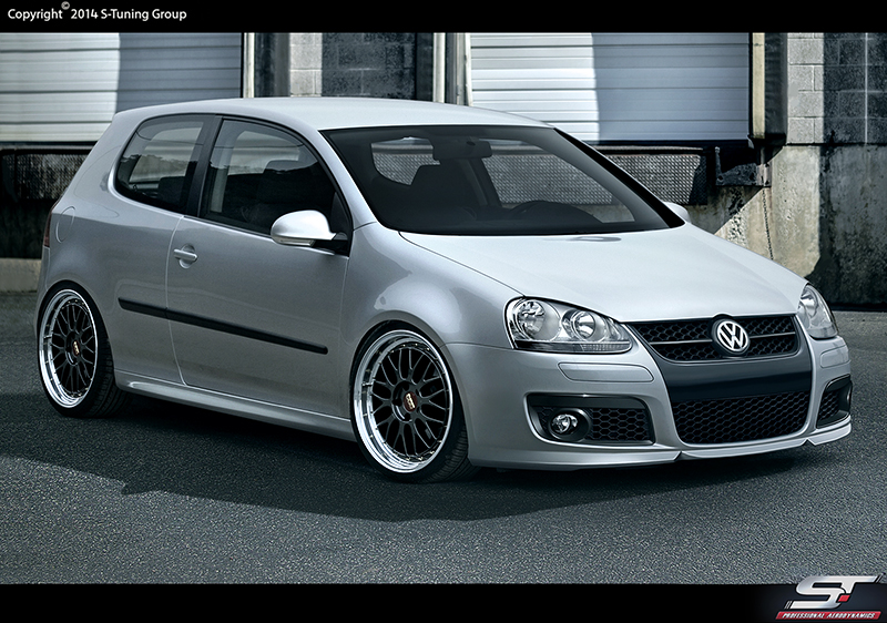 Frontlip for Volkswagen Golf (V 2004 - 2008) › AVB Sports car tuning &  spare parts