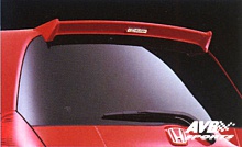 Rear wing roof