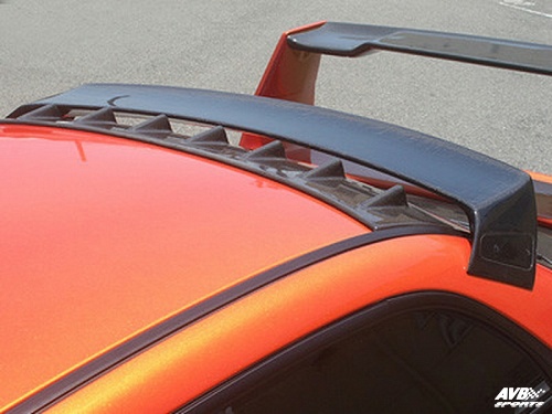 Rear wing roof