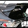 Rear wing roof