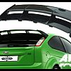 Rear wing roof