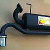 Rear muffler