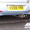 Rear muffler