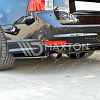 Rear side diffuser