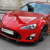 FRONT RACING SPLITTER TOYOTA GT86 (WITH WINGS)