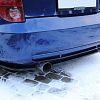 Central rear splitter