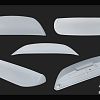 Rear wing roof