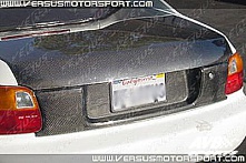 Rear license plate