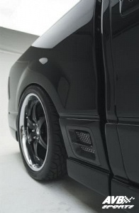 Rear fender vents