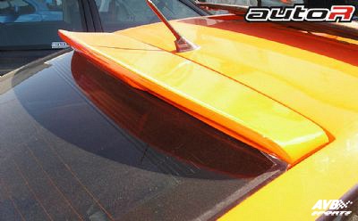 Rear window trim