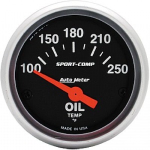 Short sweep electric gauge