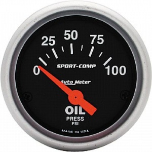 Short sweep electric gauge