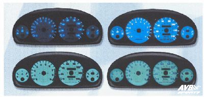 Gauge face