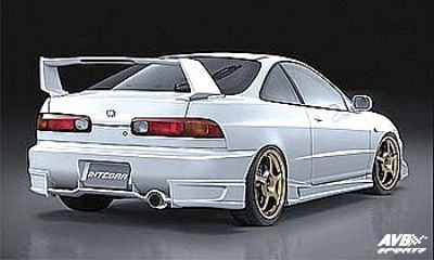 Rear diffuser
