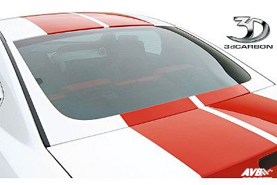 Rear window trim