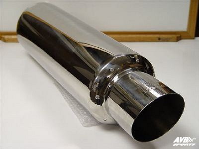 Rear muffler