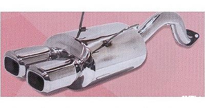 Rear muffler 2/4d