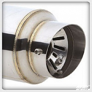 Rear muffler