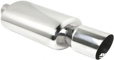 Rear muffler