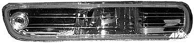 Bumper lens rear
