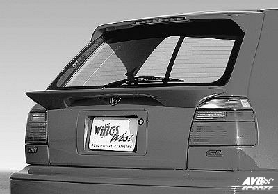 pijn Federaal makkelijk te gebruiken Rear wing for Volkswagen Golf (III 1992 - 1997) › AVB Sports car tuning &  spare parts