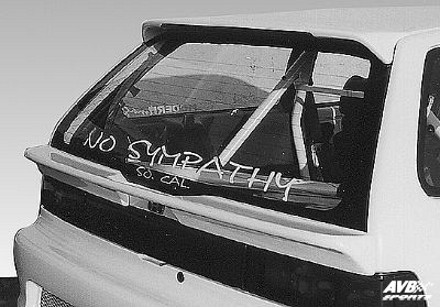Rear wing (roof)