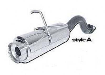 Rear muffler