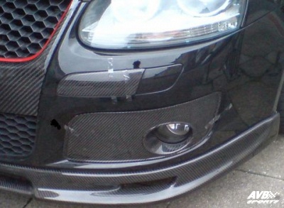 Frontbumper mouldings