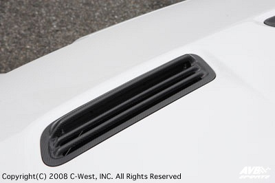 Bonnet air outlet
