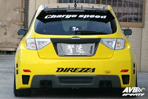 Rear diffuser