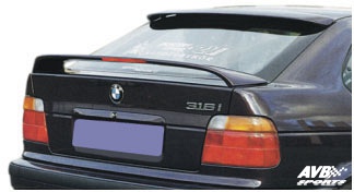 Rear wing roof