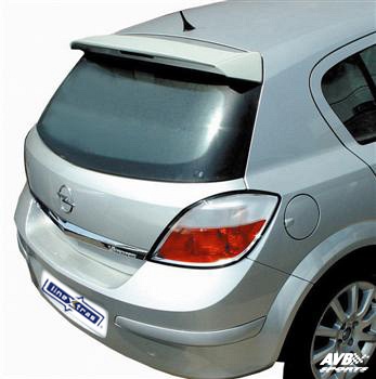 Rear wing roof