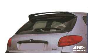 Rear wing roof