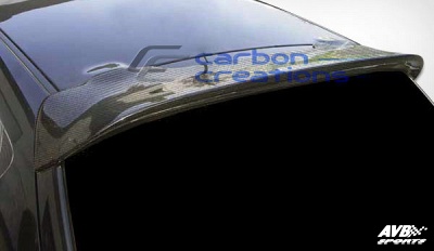 Rear wing roof