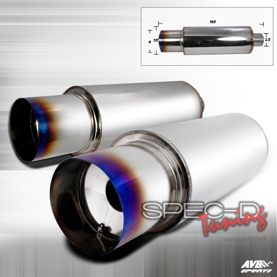 Rear mufflers