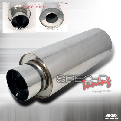 Rear muffler