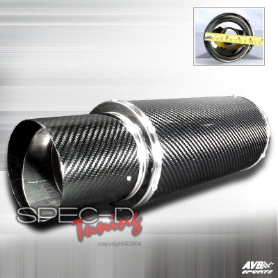 Rear muffler