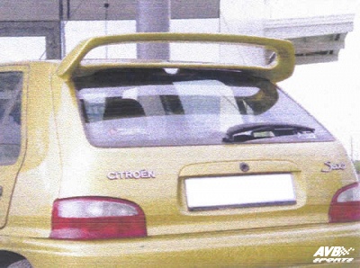 Rear wing roof