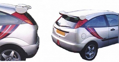 Rear wing roof