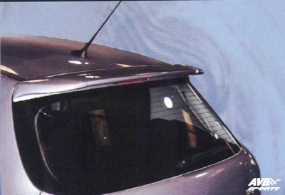 Rear wing roof