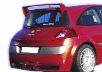 Rear wing roof