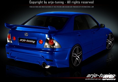 Rear wing