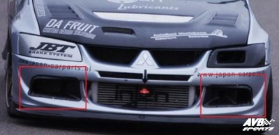 Bumper ducts