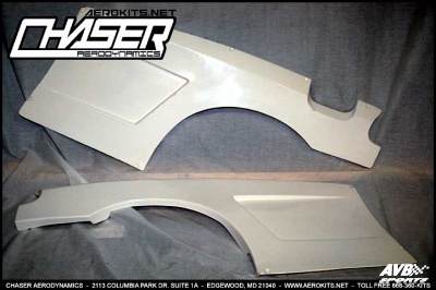 Fender flares rear