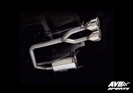 Rear muffler