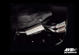 Rear muffler