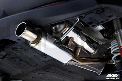 Rear muffler