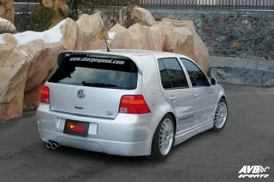 Rear wing roof