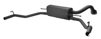 Rear muffler